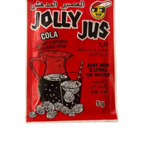 Jolly Jus instant powder drink, Cola flavor 5g