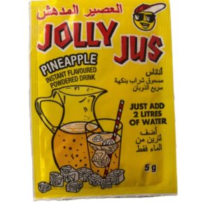 Jolly Jus instant powder drink, Pineapple flavor 5g
