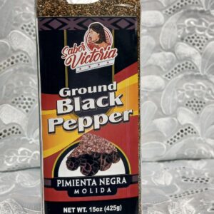 Ground Black Pepper 15oz