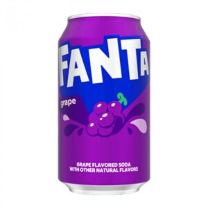 Fanta Grape Soda Can, 12 Fl Oz