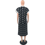 Black and white collar women designer coat 2xl - Image 3
