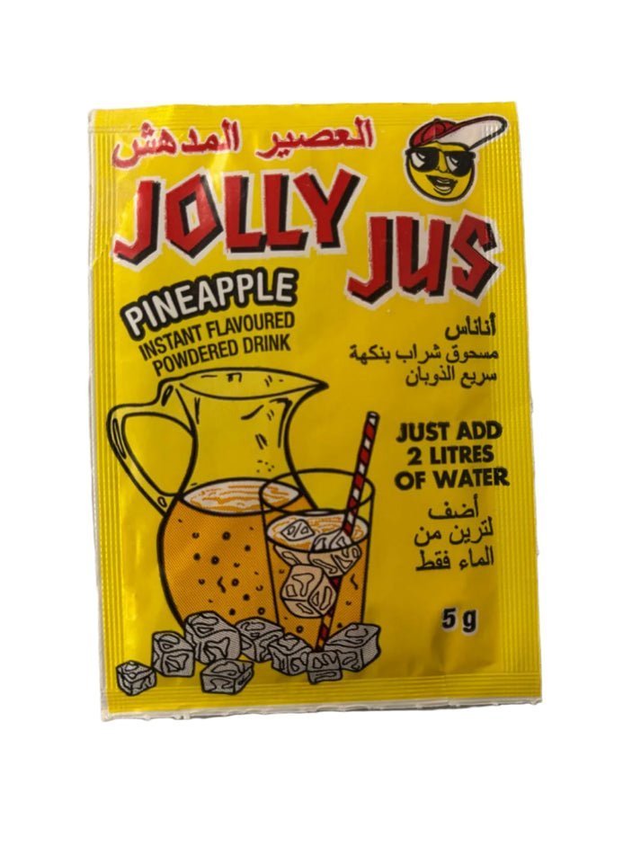 2026/01/1000356396.jpg Jolly Jus instant powder drink, Pineapple flavor 5g - Image 1
