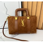 YSL women brown hand bag
