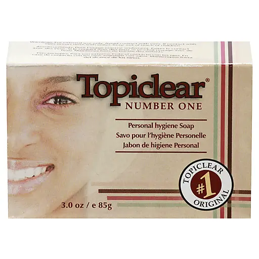 2026/01/wp-1768492806185.webp Topiclear Number One Personal Hygiene Soap 3 Oz - Image 1