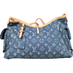lv blue jeans style handbag
